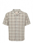 ONLY & SONS - Onscaiden Life Check Linen Blend Ss - Vabaaja s&auml;rgid - XXL