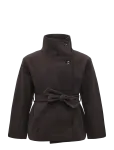 Gina Tricot - High Neck Wool Blend Jacket - Villased jakid - XL