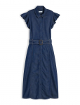 Tommy Hilfiger - Volant F&F Midi Dress Leny Ss - P&otilde;lveni ja midi - 34