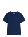 Tommy Hilfiger - Linen Regular Tee - L&uuml;hikeste varrukatega - S