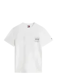 Tommy Jeans - Tjm Reg Sign Flag Ss Tee Ext - L&uuml;hikeste varrukatega - M