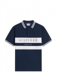 Tommy Hilfiger - Ath Chest Branding Reg Polo - L&uuml;hikeste varrukatega - XS