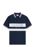 Tommy Hilfiger - Ath Chest Branding Reg Polo - L&uuml;hikeste varrukatega - XS