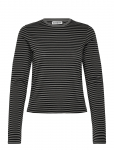 Weekday - Slim Long-Sleeved Cotton Top - Pikkade varrukatega - XL