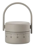 Zone Denmark - Timer Singles Taupe - Termomeetrid ja taimerid - 5.4X5.4X8.9CM x 5.4