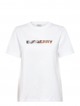 Burberry - Maud Embroidered T-Shirt - L&uuml;hikeste varrukatega - L