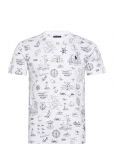 Polo Ralph Lauren - Custom Slim Fit Nautical Jersey T-Shirt - L&uuml;hikeste varrukatega - M