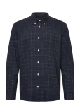 Morris - Flannel Overcheck Shirt-Slim Fit - Vabaaja s&auml;rgid - XS