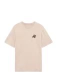 Knowledge Cotton Apparel - Chest Embroidery T-Shirt - L&uuml;hikeste varrukatega - M