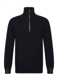 Mos Mosh Gallery - Mmgporter Quarter-Zip Knit - Poolpika lukuga džemprid - XL