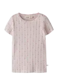 Lil'Atelier - Nmfrachello Dap Ss Slim Top Lil - L&uuml;hikeste varrukatega - 104