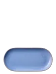 Aida - Raw Colour - Oval Tall. Blueish 25X12X1,5 Cm. - Serveerimisvaagnad - ONE SIZE