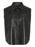 ROUGE EDIT - Roucarson Leather Vest - Polsterdatud vestid - 42