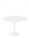 Blomus - Outdoor Side Table - 35 Cm, &Oslash; 50 Cm - Stay - White - &Otilde;uelauad - &Oslash; 50CM