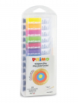 Primo - Poster Paint 12 Tubes - Metallic Neon - V&auml;rvid - ONE SIZE