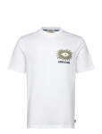 Scotch & Soda - Front And Back Artwork Relaxed-Fit T-Shirt - L&uuml;hikeste varrukatega - L