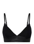 CDLP - Lyocell Triangle Bralette - Black - Braletid - XS