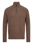 Bruun & Stengade - Bs Svalbard Regular Fit Knitwear - Poolpika lukuga džemprid - M