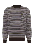 Lyle & Scott - Fairisle Crew Neck Jumper - &Uuml;mara kaelusega - L