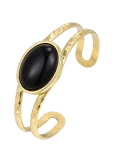 Bud To Rose - Retro Bangle Black/Gold - K&auml;ev&otilde;rud - ONE SIZE