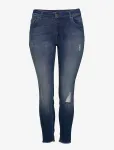 ONLY Carmakoma - Carwilly Reg Skinny Ank Jeans Mbd Noos - Kitsad - 44