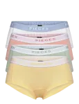 Pieces - Pclogo Lady 4 Pack Solid Noos Bc - Hipsterid ja bokserid - S