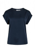 Vila - Viellette S/S Satin Top - Noos - L&uuml;hikeste varrukatega - 36