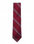AN IVY - Red White Navy American Silk Tie - Lipsud - ONE SIZE