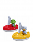 Aquaplay - Aquaplay 2 Sailingboats With 2 Figureines - Vannim&auml;nguasjad - ONE SIZE