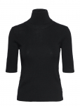 Filippa K - Merino Elbow Sleeve Top - K&otilde;rge kaelusega - XS