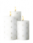 Sirius Home - Sille Genopladelig S&aelig;t - Electric Advent Candlesticks - ONE SIZE