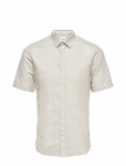 ONLY & SONS - Onscaiden Life Ss Solid Linen Blend Noos - L&uuml;hikeste varrukatega - XXL