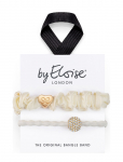 ByEloise - Elegant Ivory - Juuksekummid - ONE SIZE
