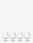 Luigi Bormioli - Cognac Glass Optica 4 Pcs - Viski- ja konjakiklaasid - 46.5 CL
