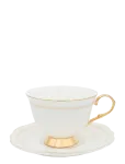 Hilke Collection - Cup With Saucer - Anima Bianco - Teetassid - 22 CL