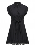 ONLY - Onllou Life Emb S/S Shirt Dress Ptm - L&uuml;hikesed kleidid - XS