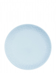 Aida - Confetti Aqua Middags Tallerken M/Relief Porcel&aelig;n 1 Stk 27,5 Cm - Praetaldrikud - &Oslash; 28.5 CM x 28.5