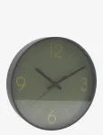 House Doctor - Wall Clock, Hdtime, Dark Green - Seinakellad - 24.8X24.8X4.2CM
