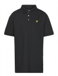 Lyle & Scott - Plain Polo Shirt - L&uuml;hikeste varrukatega polos&auml;rgid - 134-140
