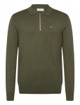 Lindbergh - Ecovero L/S Zip Polo - Pikkade varrukatega kootud polos&auml;rgid - XL