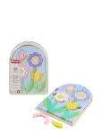Fisher-Price - Wooden Flower Puzzle Blocks For Preschool Kids, 38 Wood Pieces - Hariduslikud m&otilde;istatused - ONE SIZE