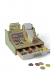 Dantoy - Cash Register Wood In Gift Box 33 Parts - M&auml;ngupoed ja tarvikud - 28.5X16.5X24CM