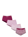 Pieces - Pclogo Lady 4 Pack Aop/Solid Noos Bc - Alusp&uuml;ksid - XXL