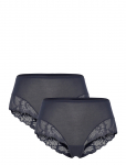 Lindex - Brief Reg Blenda Cotton W Lace - Alusp&uuml;ksid - M