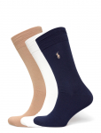 Polo Ralph Lauren - Cotton-Blend Trouser Sock 3-Pack - Tavalised sokid - 43-46