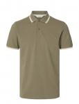 Selected - Slmslim-Atlas Sport Ss Polo Noos - L&uuml;hikeste varrukatega - XXL