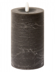 C'est Bon - Rustic Finish Led Pillar Candle - LED-k&uuml;&uuml;nlad - H12.5CM