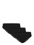 Schiesser - Brazilian 3-Pack Black Lace - Modern Multipacks - Brasiilia alusp&uuml;ksid - 42