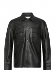 J. Lindeberg - Wilden Lamb Leather Overshirt - Nahk - M