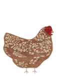 Lorena Canals - Washable Rug Chicken - As&uuml;mmeetrilised vaibad - 110X 100CM
